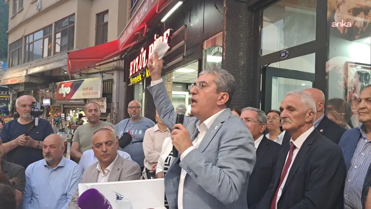 Gökhan Günaydın Artvin'de İlçe Başkanlığı açılışında konuştu — Cumhuriyet — Son Dakika haberinde yayımlanan fotoğraf