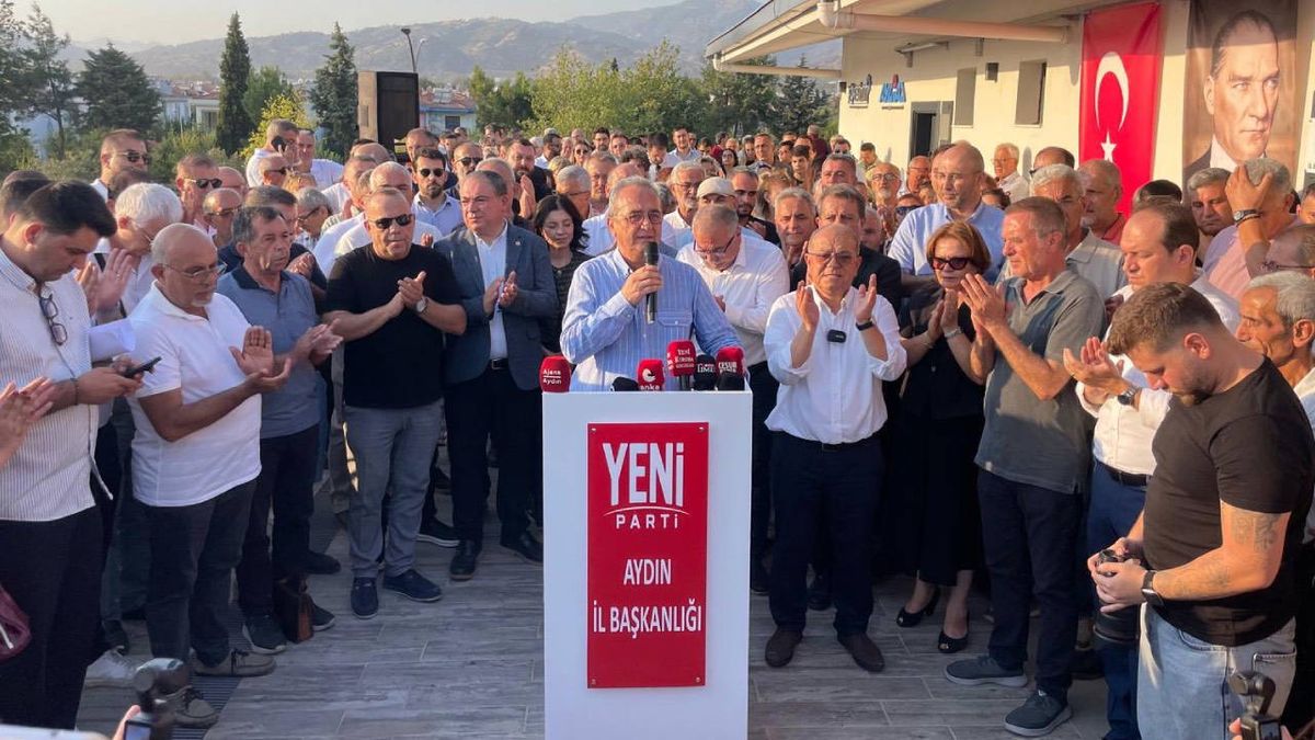 YENİ Parti Aydın ve Hakkari il başkanlıklarını açtı — Cumhuriyet — Son Dakika haberinde yayımlanan fotoğraf
